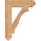 Ekena Millwork Balboa Arts & Crafts Smooth Bracket, Western Red Cedar, 5 1/2"W x 26"D x 34"H BKT06X26X34BOA03SWR - alternate 2